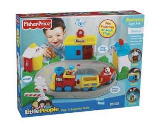 Fisher Price Little People Pop n Surprise Train discovery  