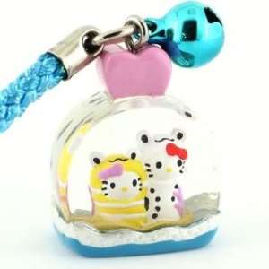    Sanrio Hello Kitty CHINANAGO Netsuke Cell Phone Charm Electronics