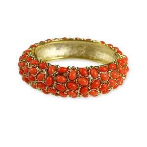  Kenneth Jay Lane Bracelet   Cabochon Coral Jewelry