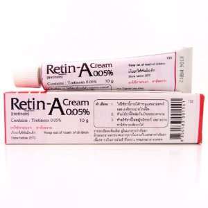  Retinol Tretinoin Retin A Cream 0.05% 10 Gram Tube Beauty