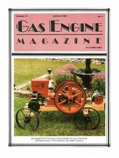   1988 Gas Engine magazine, 6 12 Maytag Tractor, Interstate  