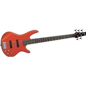  Ibanez GSR205 5 String Bass (Roadster Orange Metallic 