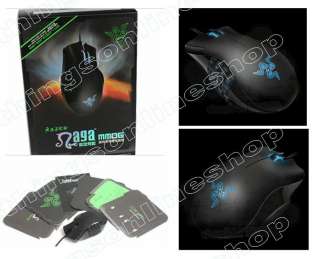 Razer Naga MMOG 3.5G Gaming Mouse USB Brand New 5600dpi  