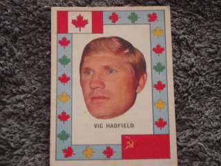 Vic Hadfield 1972 73 O Pee Chee Team Canada Insert Card  