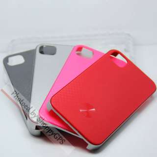   iCoat Grid Pattern Case Cover For Apple iPhone 4S 4 GSM CDMA  