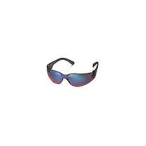 Gateway Safety glasses, Protective Eyewear   Gray Temple, Blue Mirror 