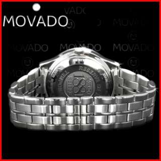 Movado Mens Power Reserve Tempomatic Day Date GMT Dual Time Automatic 
