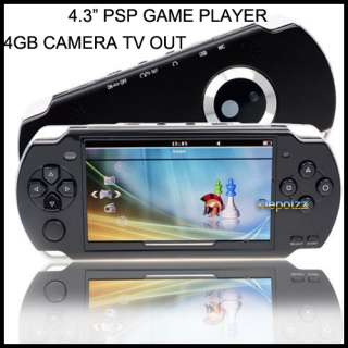 4GB 4.3 TFT /MP4/MP5 PSP Game Player Camera RMVB  