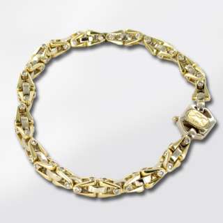 Nueva de SAURO pulsera de diseñador de oro 18K con diamantes