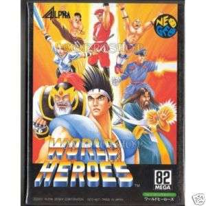 World Heroes SNK NEO GEO NG AES Import Japan  