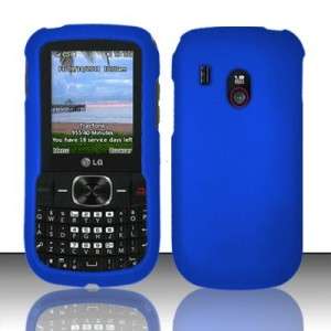   Blue HARD Case Phone Protector Cover for Tracfone Net10 LG 500g  