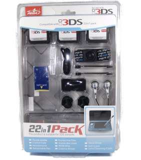 Nintendo 3ds Accessory Bundle Pack 22 in 1  