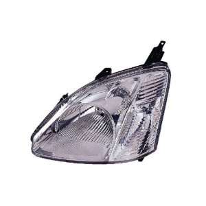   2004 Honda Civic 3Dr LED Halo Projector Headlights (Black): Automotive