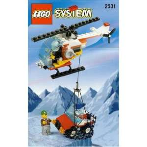  LEGO Town Helicopter with Jeep Cargo (Airline Promotional 