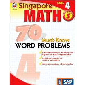  Problems (Singapore Math Problems) Level 4, Grade 5 (Singapore Math 