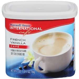 Maxwell House International Café French Vanilla, 27 Ounce Package 