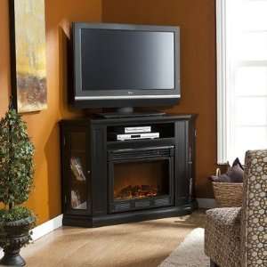   Convertible Media Electric Fireplace in Black Furniture & Decor
