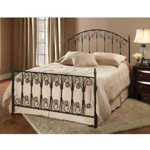   Hillsdale Colonade Metal Poster Bed in Black Finish