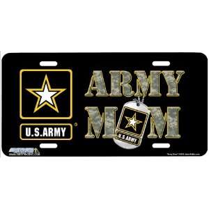 US Army Mom Military License Plate Car Auto Front Novelty Tag by Jason 