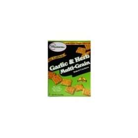  Miltons Garlic and Herb Multi Grain Bite Size Crackers (12 
