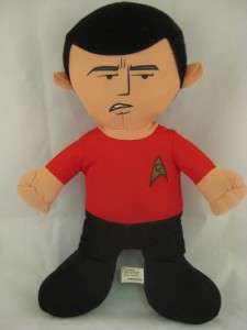Scotty Plush Stuffed Doll Star Trek 12P18 Red Uniform James Doohan 