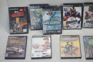 PlayStation 2 PS2 Slim System Console Bundle 36 Game Library Grand 