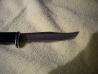 Buck Knife 102 fixed blade vintage New mint woodsman w/ leather 