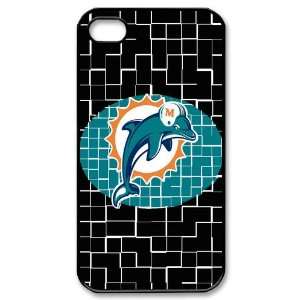  iPhone 4/4s Covers Miami Dolphins logo hard case Cell 