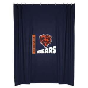Chicago Bears NFL Locker Room Collection Shower Curtain by Sports 