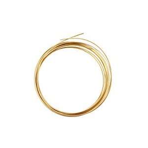  German Style Wire Non Tarnish Brass Square 21g, 2.5 meters 