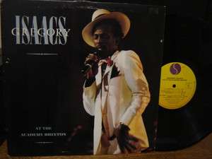 GREGORY ISAACS (REGGAE) LP LIVE AT THE ACADEMY BRIXTON  