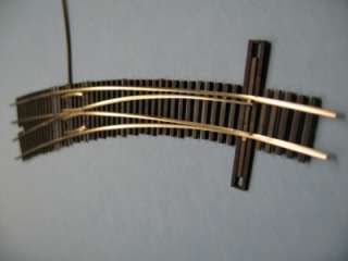 scale # 6 LH 18 curved switch Atlas code 55 rail  