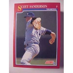 1991 Score Rookie/Traded 78T Scott Sanderson New York Mets (Baseball 