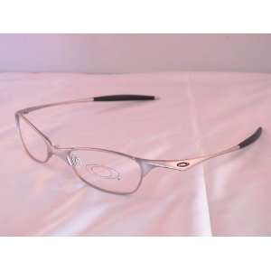  Oakley Wiretap Rx Eyeglasses Frames Silver Size 54 20 