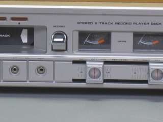   1975 76 Vintage SOUNDESIGN Stereo 8 Track Record Player Deck Model 493