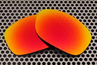   Polarized Fire Red Replacement Lenses for Oakley Ten Sunglasses  