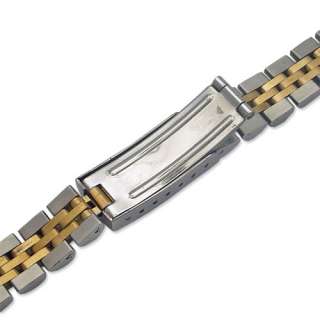 13mm Gold SS Jubilee Watch Band for Rolex Datejust  