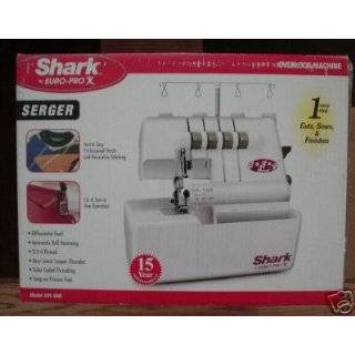  Shark EURO PRO Serger Overlock Machine   Model 101 548 