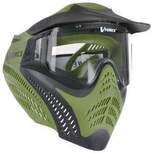 Force Pro Vantage Field Single Paintball Goggles   Green:  
