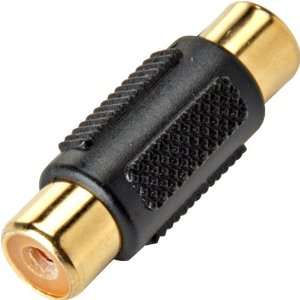  Steren RCA Coupler   Gold Plated