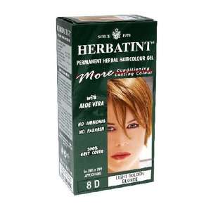  Herbatint Permanent Herbal Haircolour Gel, Light Golden 