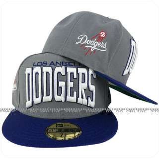 new era los angeles dodgers retro arch charcoal blue visor fitted cap 