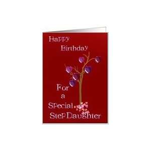  tree of hearts birthday step Daughter Card Health 