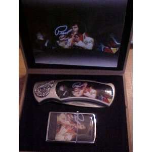   Elvis Presley Collectors Pocket Knife & Lighter Set 
