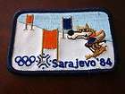   OLYMPICS PATCH DOWNHILL SKIING PATCH EXTREMELY RARE VINTAGE STYLE