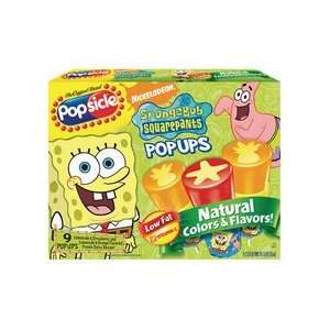 Popsicle Pop ups   Spongebob Squarepants 9 2.75 OZ POPS Pack of 4 (36 