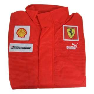 Top Designer Clothing   Mens Red Puma Ferrari Formula 1 Warm Up Team 