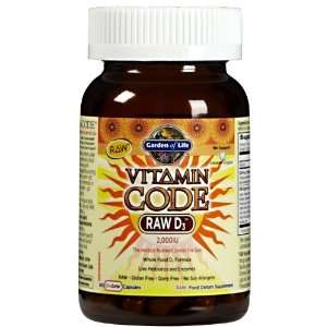 Garden of Life Vitamin Code RAW D3 Caps Health & Personal 