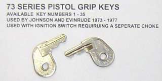   Outboard Ignition Spare Boat Starter Key All Years Johnson OMC BRP