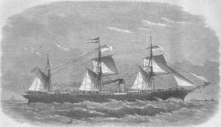   and North American Royal mail steam ship Russia, of the Cunard Line